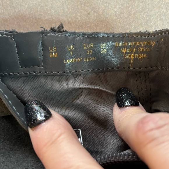 Bleecker and Bond Georgie Gray Suede Boho Rustic Booties - Picture 6 of 6